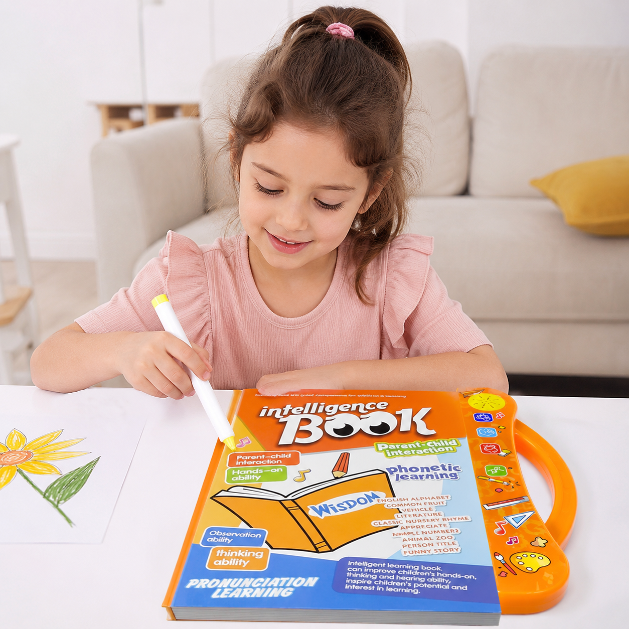 Interactive Educational Learning Book for Kids