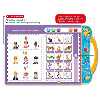 Interactive Educational Learning Book for Kids