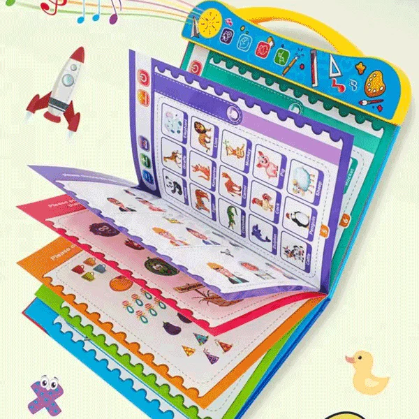 Interactive Educational Learning Book for Kids