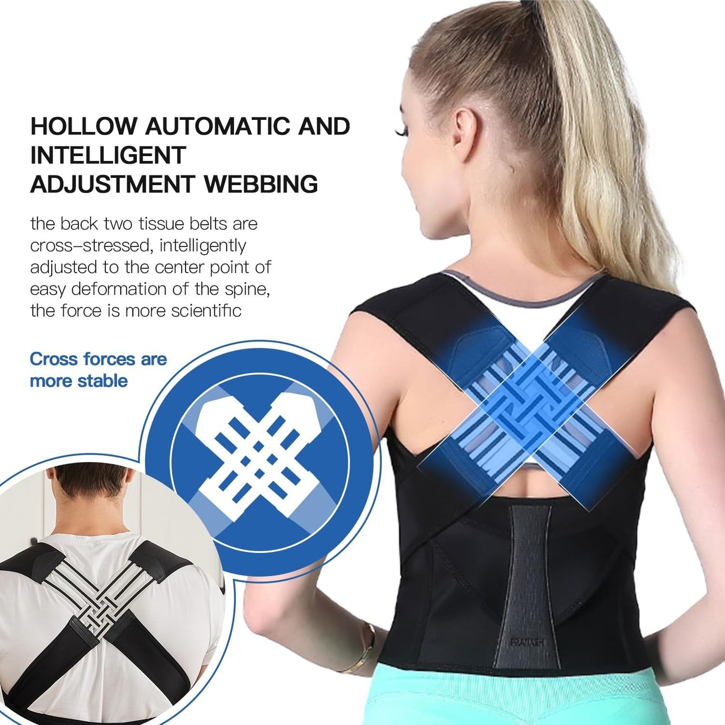 BackAlign Posture Support Belt